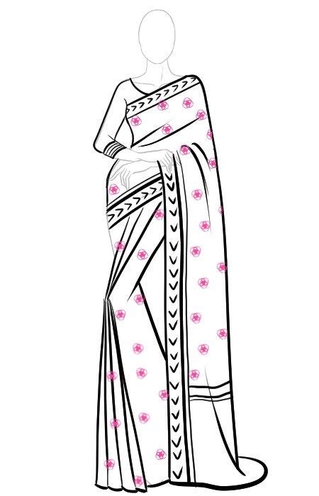 drawing sari sari store|How To Design A Sari.